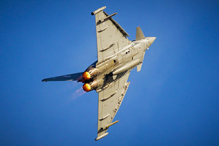 RAF Solo Display Typhoon IMG 2852 ZJ937