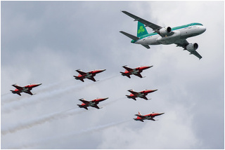 1O7A3675 Patrouille Suisse Aer Lingus