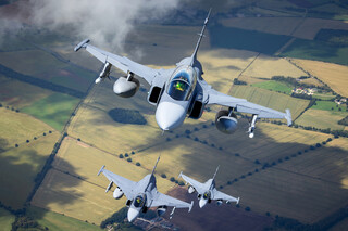 Swedish Air Force Saab JAS 39D Gripen 39840 IM2 7844