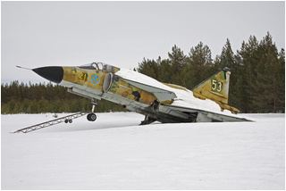 Saab AJS37 Viggen 37905 at Lulea