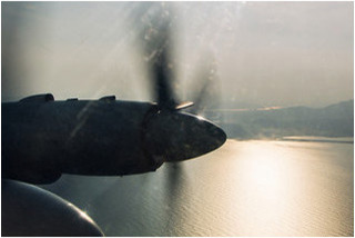 Air Koryo Ilyushin Il-18D P-835 window view