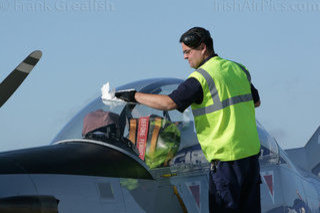 Irish Air Corps Pilatus PC-9M Air Firing 2008