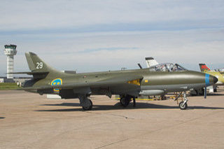 Hawker Hunter F58, SE-DXE, Vastgota Veteranflygforening