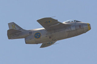 Saab J29F Tunnan, SE-DXB, Private