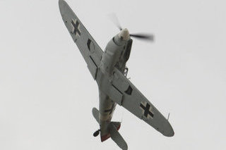 Hispano HA-1112 MIL C4K-102 Buchon, G-BWUE, The Real Aeroplane Company