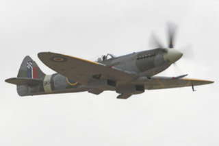 Supermarine Spitfire FRXVIIIE, G-BUOS, Historic Flying Ltd