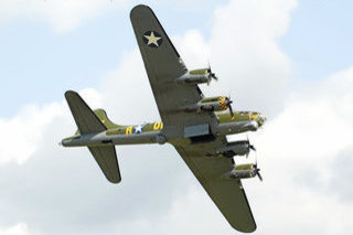 Boeing B-17G Flying Fortress 299P, G-BEDF, B-17 Preservation Ltd