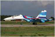 Sukhoi Su-27UB, 62 RED, Russian Air Force