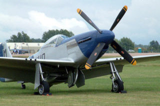 North American P-51D Mustang, G-BIXL, The Aerial Museum